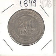Coin 200 Reis 1899 - KM# 493 - Brazil EB428