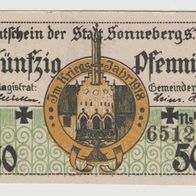 Sonneberg-Notgeld-50 Pfennig von 1918