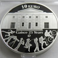 Irland Silber PP/ Proof 10 Euro 2010 "25 Jahre Jugendprogramm Gaisce"