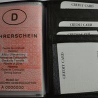 Schlichtes Ausweis und Kreditkarten Etui