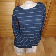 OCK Langarm Shirt blau Streifen 40