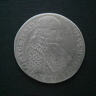 Olmütz 15 Kreuzer 1694 "KARL II. v. Liechtenstein-Kastelkorn" (1664-1695)