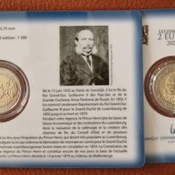 Luxemburg 2 Euro Münze Coincard 2020 Nassau