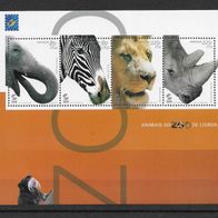 20) Portugal 2001 Tiere Block 172 postfrisch