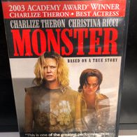 DVD "Monster" - Erotik-Crime-Drama - Neuwertig - FSK 16 - US-Version (DVD - RC-1)