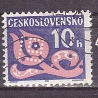 Tschechoslowakei Portomarke Michel Nr. 92 gestempelt (4,5,6,8)