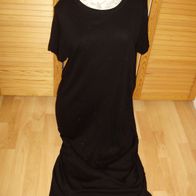 Kleid schwarz Strick lang L passend