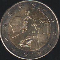 2011 Niederlande 2 Euro Erasmus von Rotterdam bankfrisch
