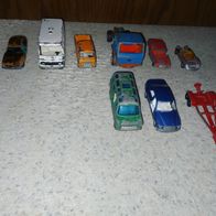 SIKU "Schrottplatz", Konvolut verschiedene Modelle mit defekten