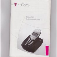 1 Original-Telekom T-Com T-Sinus 721 Bedienungsanleitung. Sehr gut erhalten!