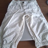 Weiße Bermudas - Gr. 128 - s. Oliver