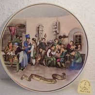 Lichte Porzellan Wandteller - Altthüringer Motiv v. 1842 * **