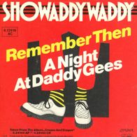 7 Vinyl Showaddywaddy / Remember Then