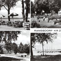 AK Rangsdorf - Mehrbildkarte s/w (ca. 1973)