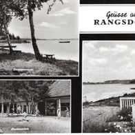 AK Rangsdorf - Mehrbildkarte s/w Rangsdorfer See
