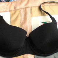 Damen Unterwäsche BH Schwarz 80 C
