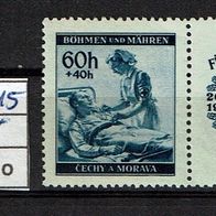 Los H22815: Böhmen & Mähren Mi. W Zd 9 * *