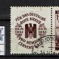 Los H22818: Böhmen & Mähren Mi. 63 W Zd 16, gest