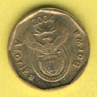 Südafrika 10 Cents 2004 Borwa