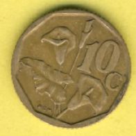 Südafrika 10 Cents 1992