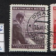 Los H22883: Böhmen & Mähren Mi. 126/27, gest