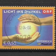 080) Österreich 2003 Hände Mi. Nr. 2450 gestempelt