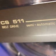 Dual CS511 Plattenspieler Turntable