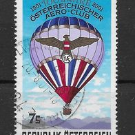 101) Österreich 2001 Ballon Mi. Nr. 2346 gestempelt