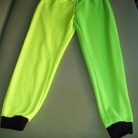 Shein Jogginghose Freizeithose Neongelb Neongrün Gr. 36 Ausgefallen Damenhose