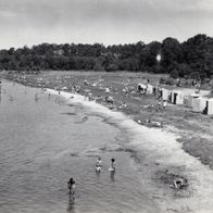 AK Rangsdorf (Kreis Zossen) Badestrand ungelaufen