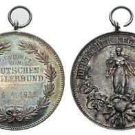 Deutschland Silber Medaille 23,6g, 38mm "Dt. Keglerbund 1932" TOP
