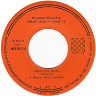 Szecsi Pal - Kismadar (Butterfly) / Jaj De Bolond Voltam (1972) 45 single 7"