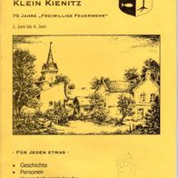 625 Jahre Rangsdorf / Klein Kienitz 1375-2000 - Broschüre