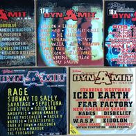 5 CD´s - Rock Hard - Dynamit , Nr. 21 - 23, 25 , 26