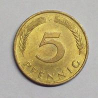 5 Pfennig BRD - 1989 F