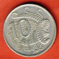 Australien 10 Cents 1969