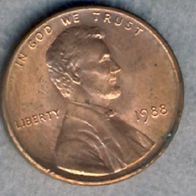 USA 1 Cent 1988.