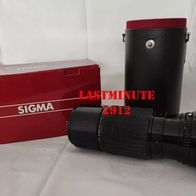 SIGMA ZOOM MULTI COATED K LENS MACRO 1 : 4.5 f = 100 200 mm für CANON