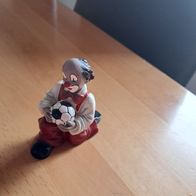 Gilde-Clown mit Fußball