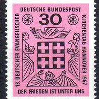 Bund 1967 Mi. 536 * * Kirchentag, Hannover Postfrisch (br0512)