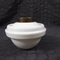 Bassin Glas Petroleumlampe weiß Glastank Öllampe Zubehör Ersatzteil Petroleumtank