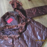 Winterjacke mit passend Schal größe 36 aber siehe Maße