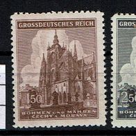 Los H22896: Böhmen & Mähren Mi. 140/41 * *