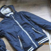 Kd Jacke mit Kapuze gr 170 dunkelblau jungen und Mädchen