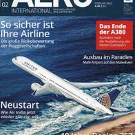 AERO International 02- 2022 Das Magazin der Zivilluftfahrt / Neupreis: 6,40 EUR