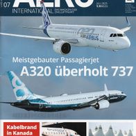 AERO International 07- 2025 Das Magazin der Zivilluftfahrt / Neupreis: 9,90 EUR