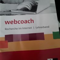 1x Buch webcoach Recherche im Internet Lehrerband von Klett