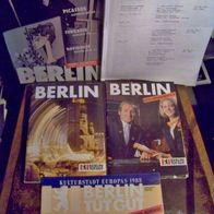 div. Prospekte Berlin 1986,10-12/1992 + Hotelliste´92 + ´87 (750 Jahrfeier)