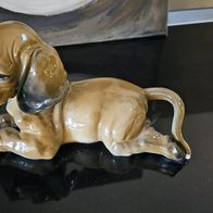 Dackel Figur von Rosenthal ca. 22 cm von Heidenreich Top Rarität