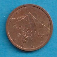 Slowakei 2 Cent 2016